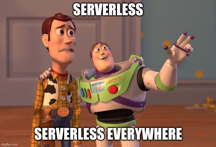 Serverless meme